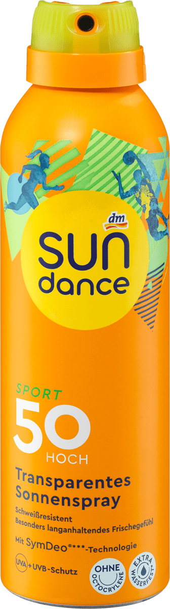 Sonnenspray Sport transparent LSF 50, 200 ml