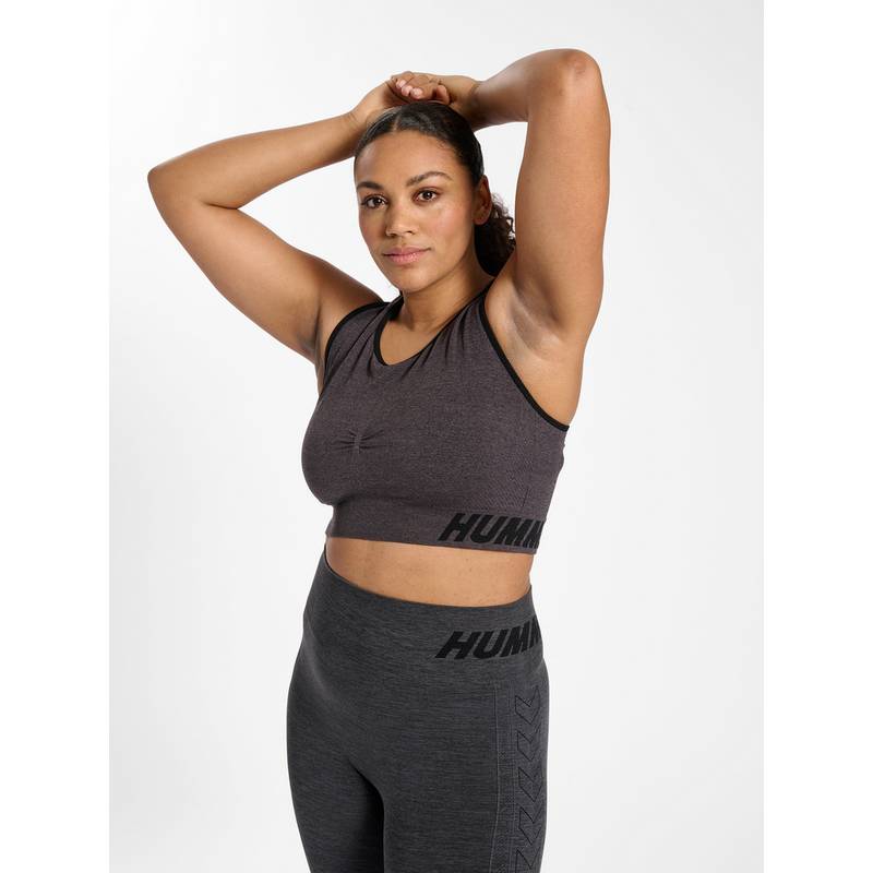 hummel hmlTE CURVE SEAMLESS SPORTS BRA BH Damen