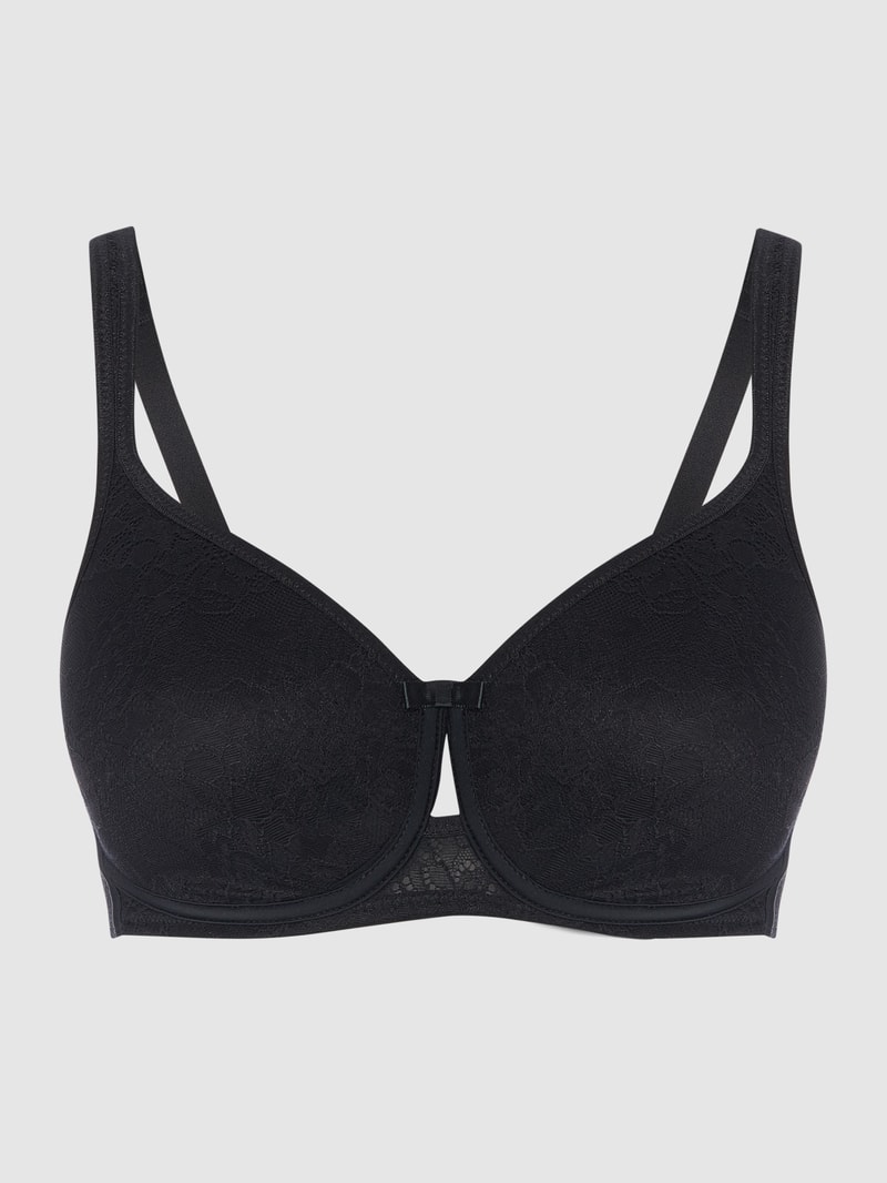 PLUS SIZE Soft-BH aus Spitze Modell 'Salamanca' in schwarz