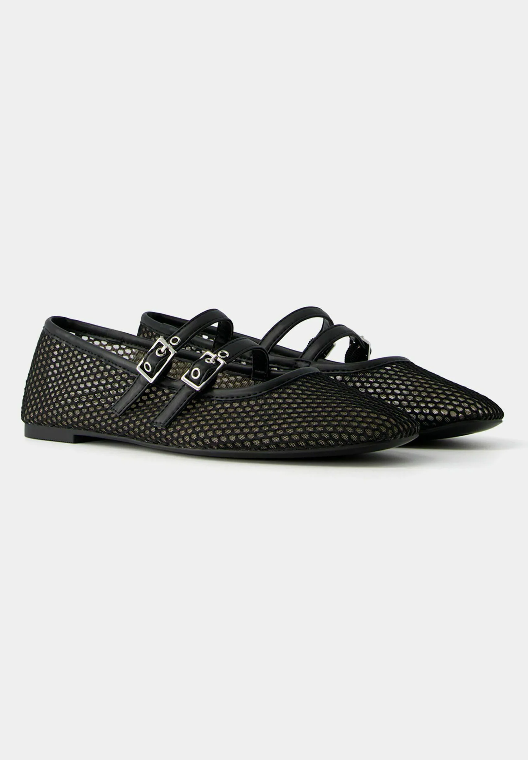 Bershka ZAPATOS PLANOS CON HEBILLAS - Bailarinas con tira