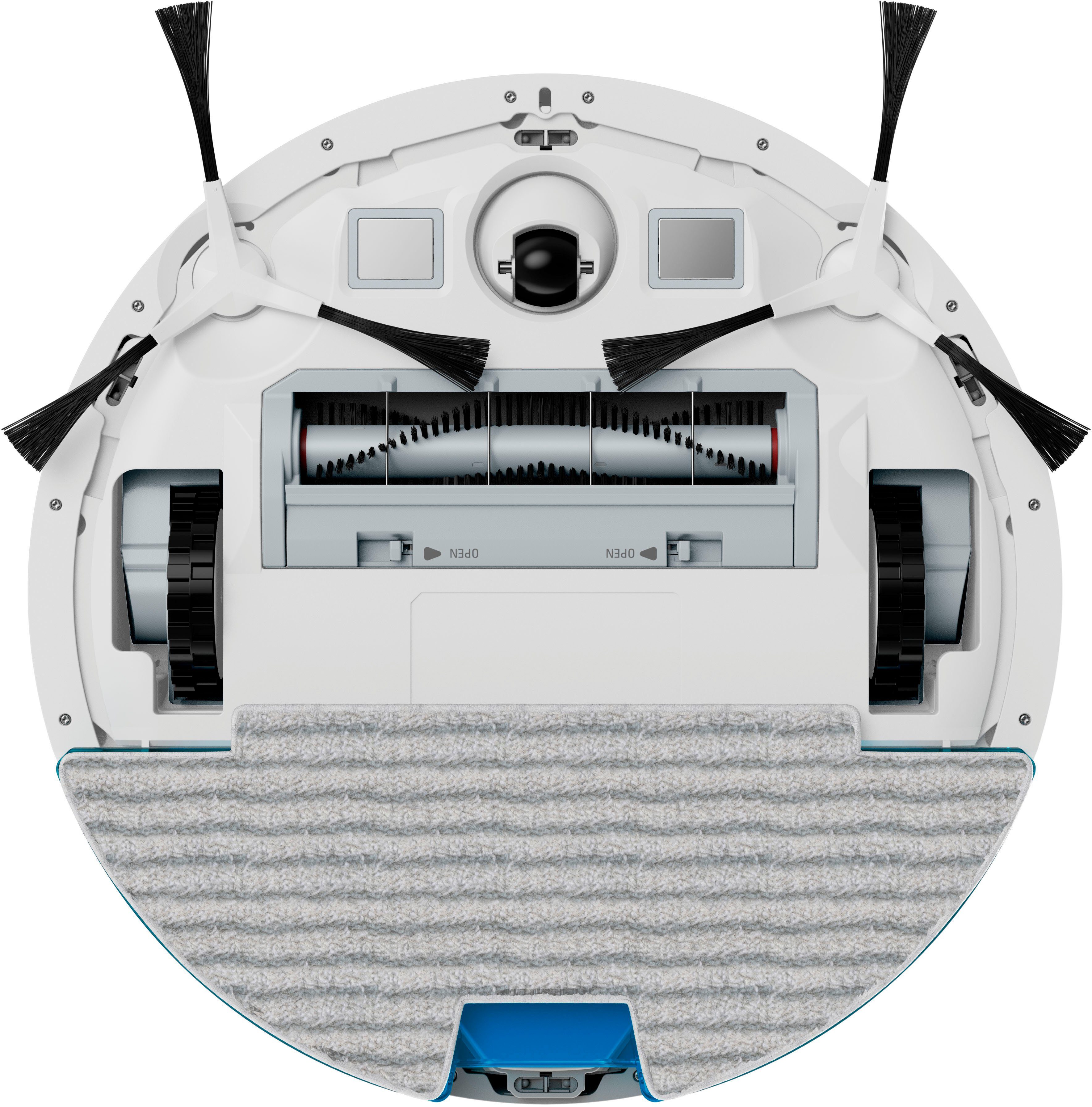 Rowenta Saugroboter RR9067 X-Plorer Serie 130 AI, ultra-flaches Design, saugen und wischen, Laser + Kamera-Navigation