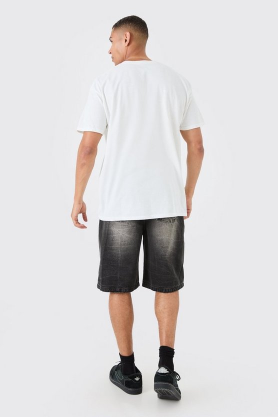 Oversize T-Shirt mit lizenziertem X Men Storm Print