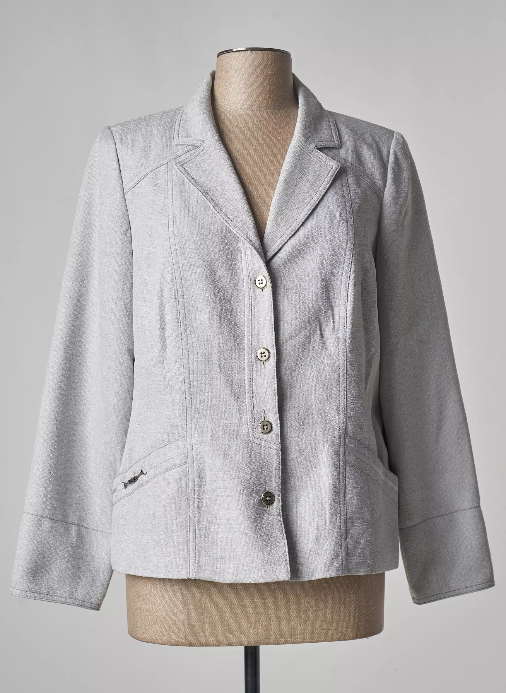 Pauporte Blazers Femme couleur gris