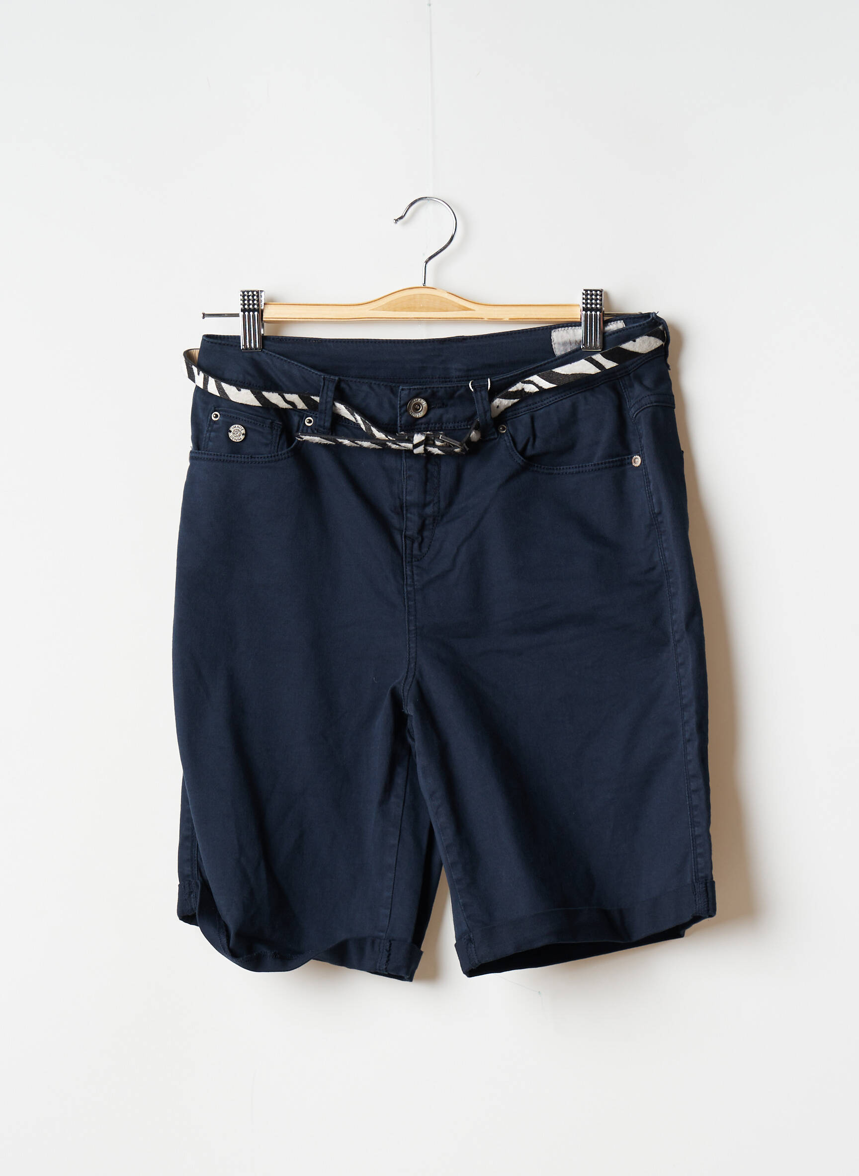 Image Bermudas Femme couleur bleu