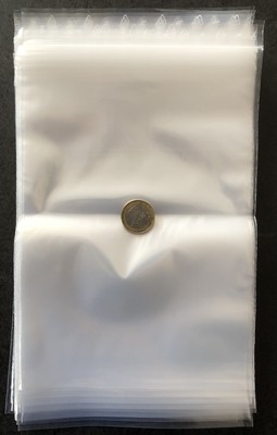 Zip-Beutel 160x220mm (100 Stk.)