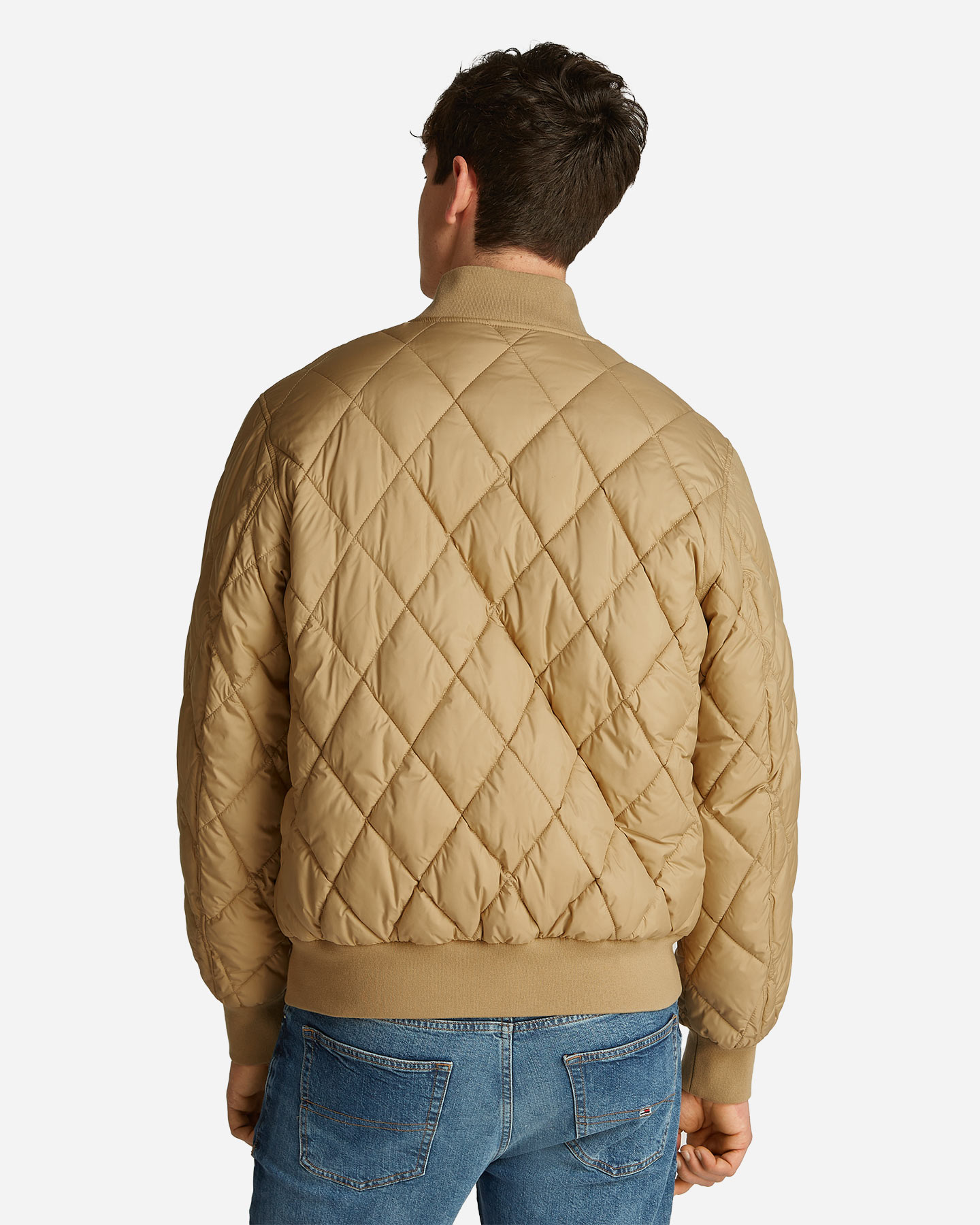 Giubbotto Tommy Hilfiger Quilted Beige M DM0DM20699-ACT