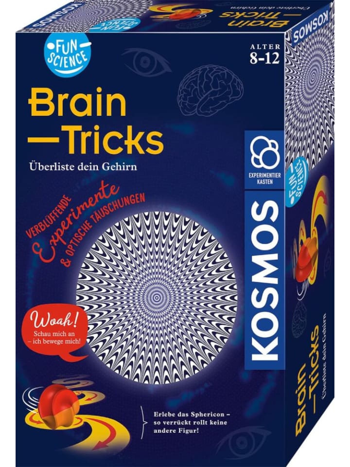 Kosmos Experimentierset Fun Science Brain Tricks, 8-12 Jahre günstig kaufen onesize