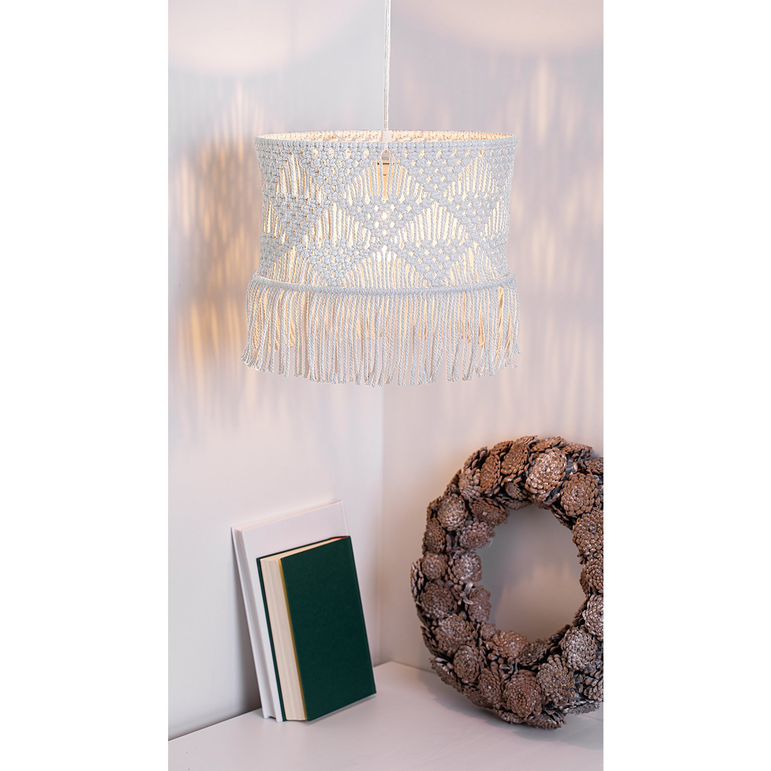 Lampenschirm-Ring Set, 30 cm Ø