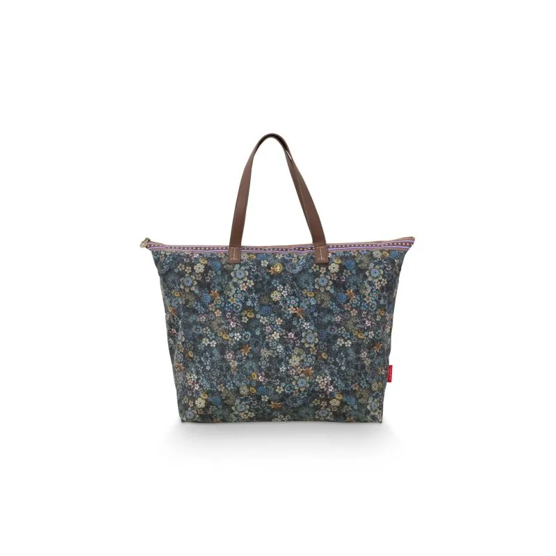 Pip Studio Tote Bag Tutti i Fiori - Blue