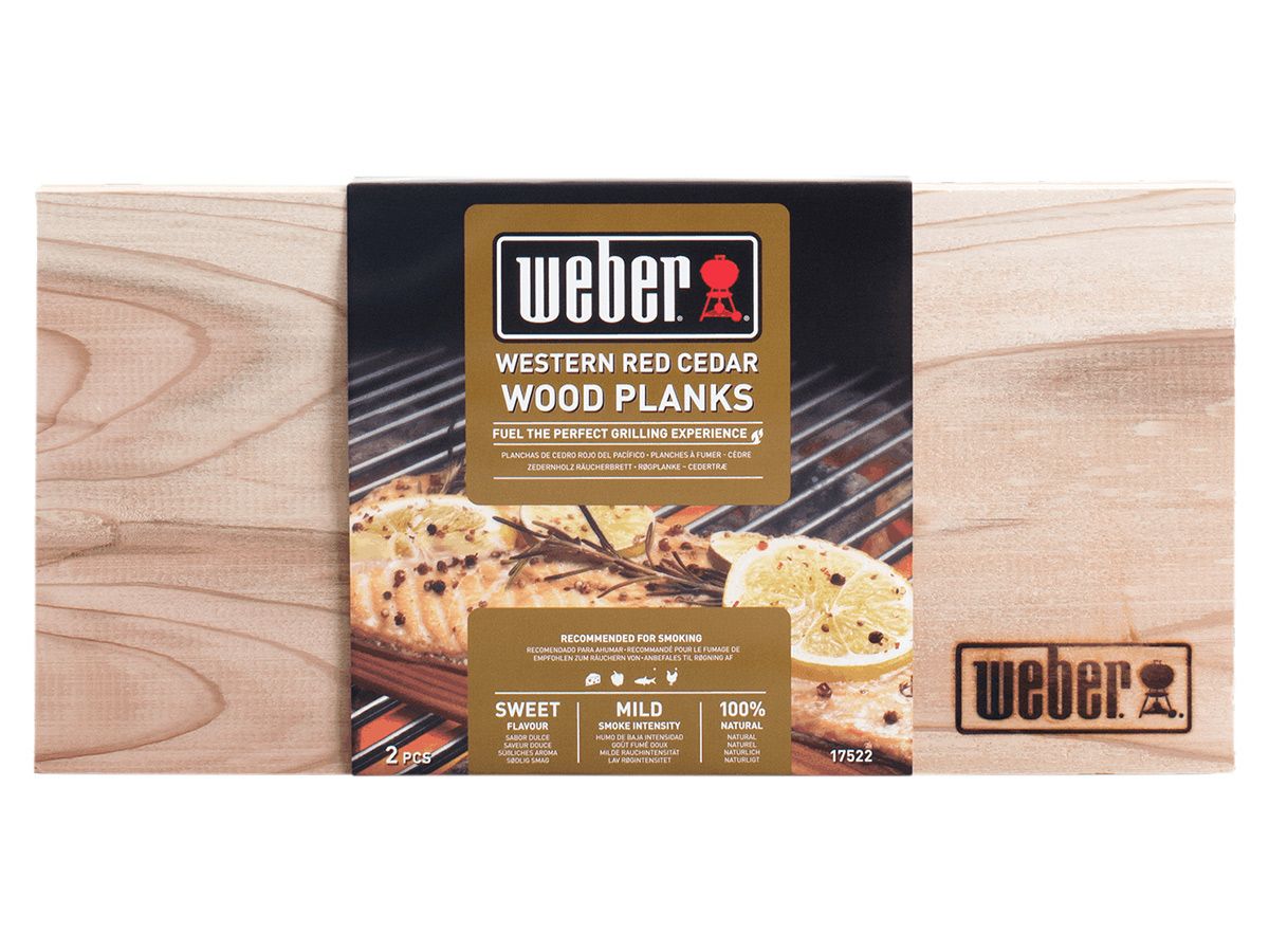 Weber Zedernholz kleine Räucherbretter