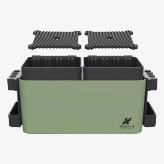 Krydrufi - Cleaning & Brush Holder Module - Grün / Schwarz