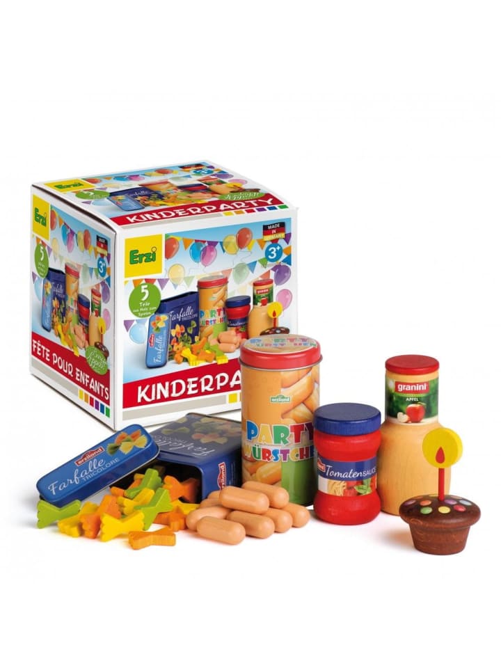 Erzi Kinderparty Set für Kaufladenzubehör in bunt günstig kaufen onesize