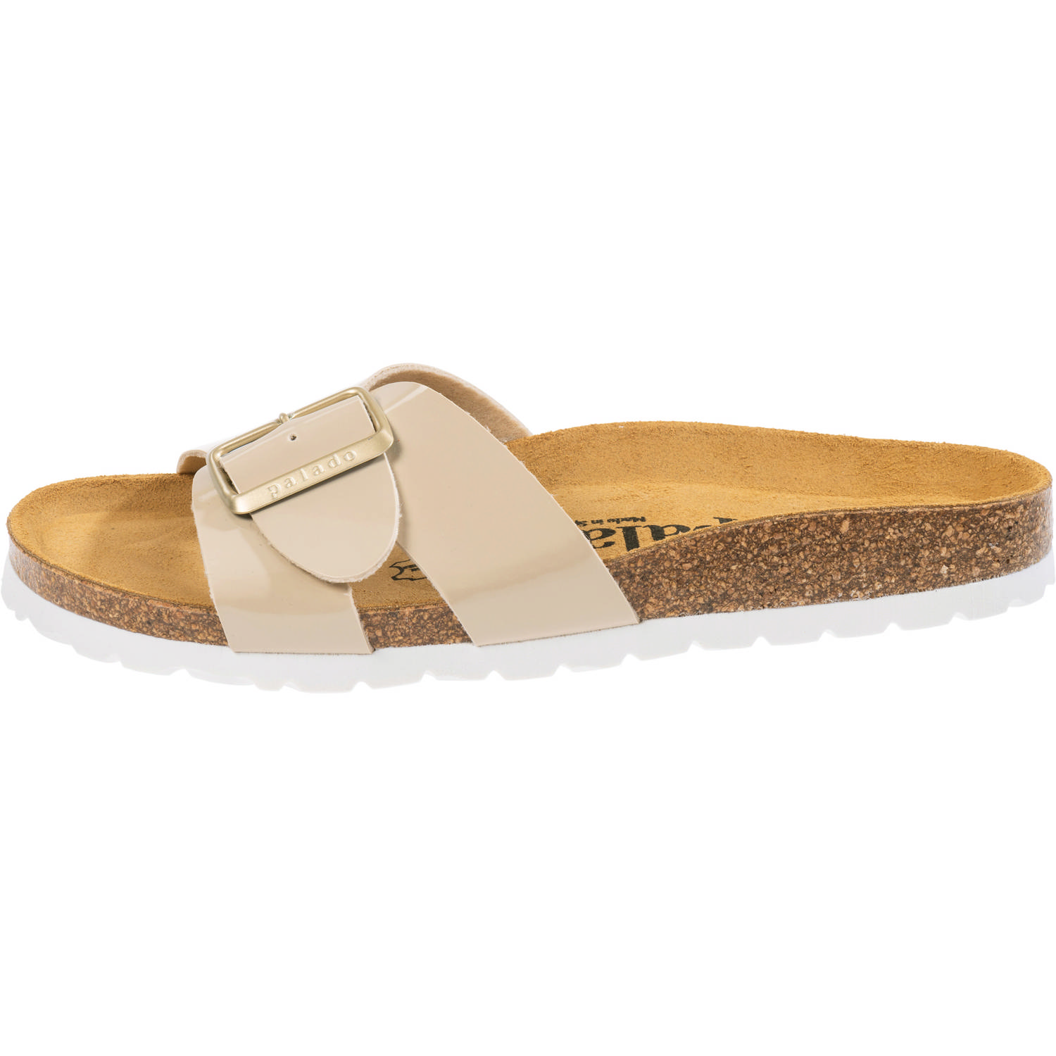 Palado Tinos Lack, Pantoletten, Damen, Beige