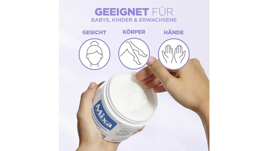 Mixa Panthenol Comfort hautberuhigende Creme 400 ml