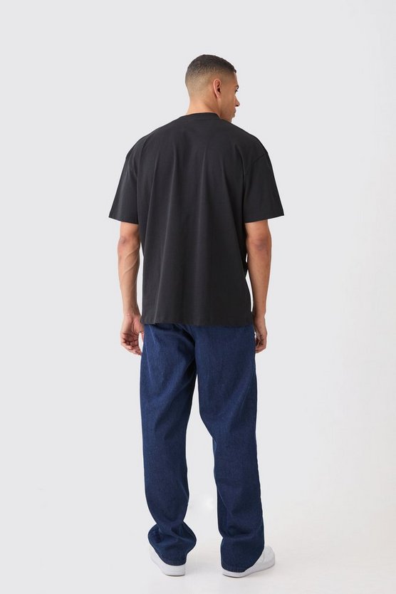 Oversize T-Shirt mit lizenziertem Tupac-Print