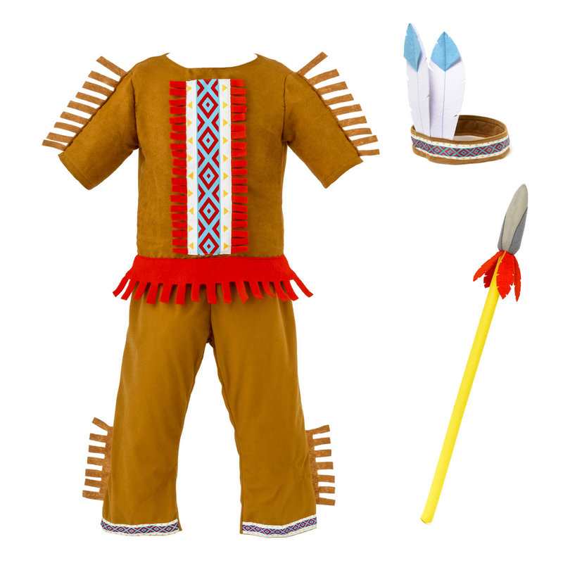 Déguisement Indien 6/8 ans Oxybul