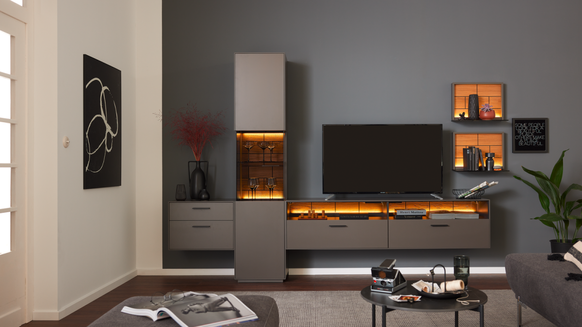 Interliving Wohnprogramm 2030 Wolfram Grey lack