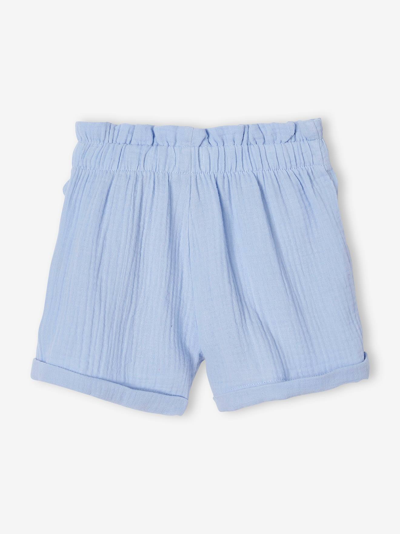 Short en gaze de coton style 