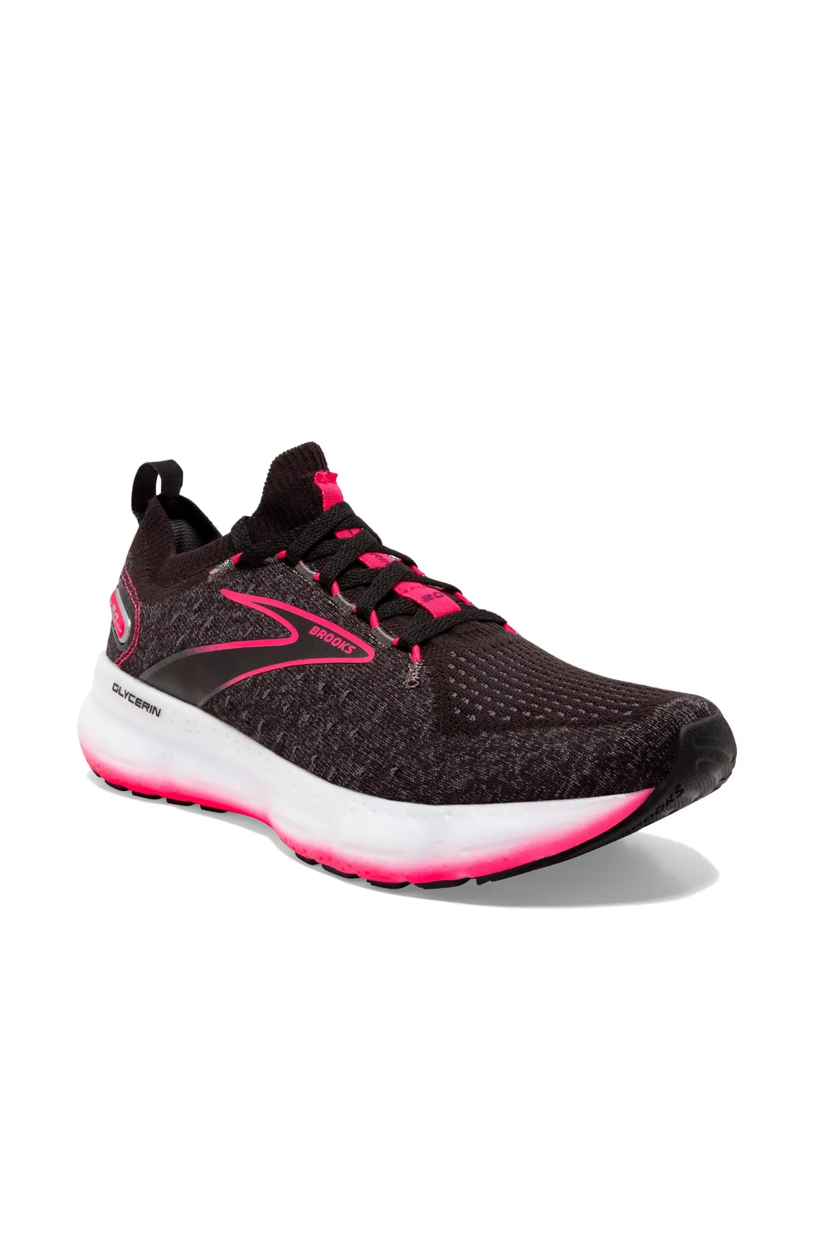 Brooks  Schwarz/Geschwärzte Perle/Diva Pink Lauf- und Trainingsschuhe für Damen/Mädchen