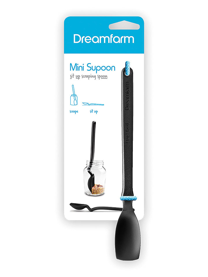 Dreamfarm Restelöffel ''Mini Supoon'' in Schwarz - (L)20,2 cm günstig kaufen onesize