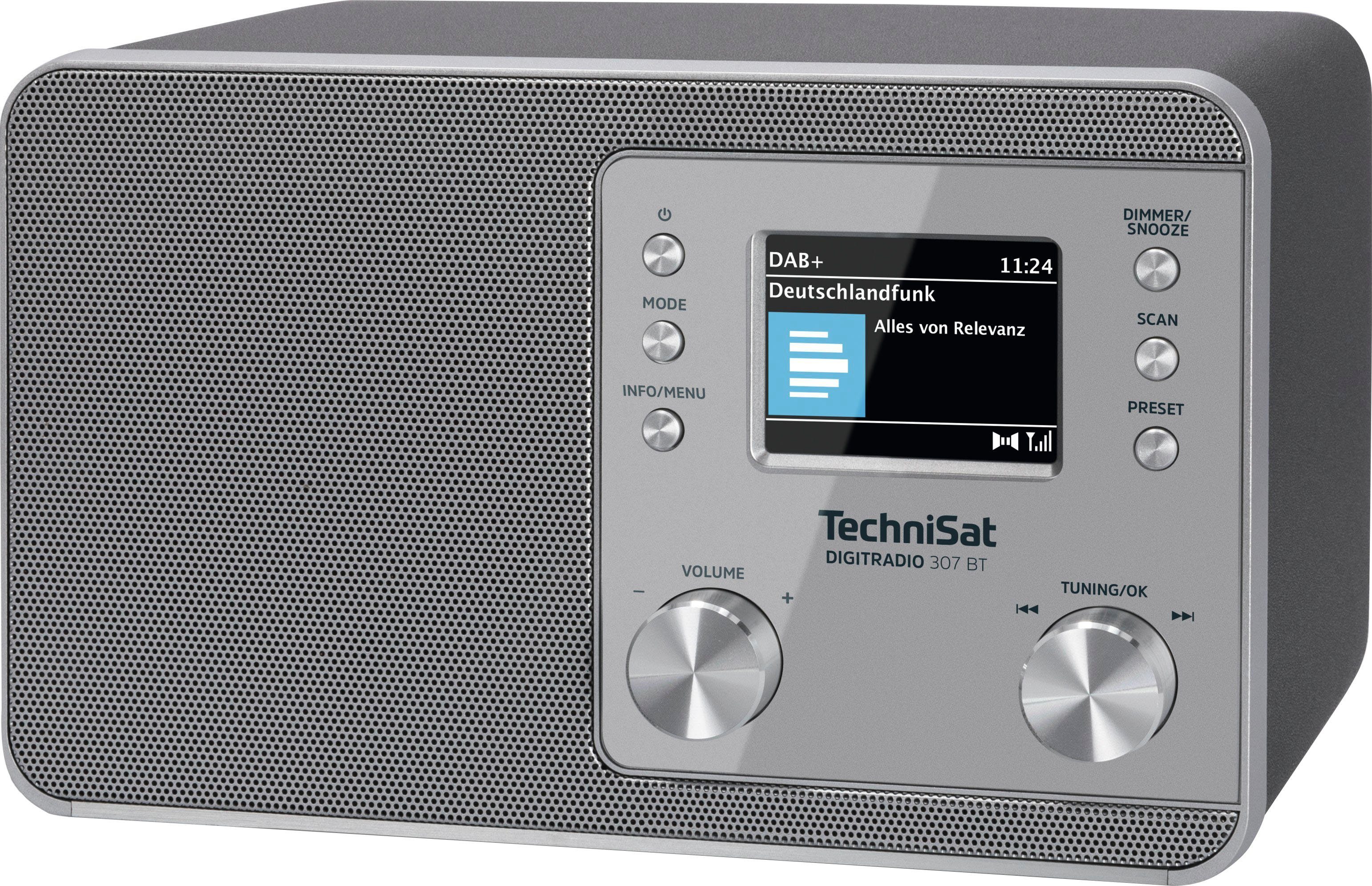 TechniSat DIGITRADIO 307 BT Radio (Digitalradio (DAB), UKW mit RDS, 5 W)