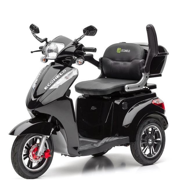Econelo Elektro Dreiradroller ECONELO S1000 schwarz