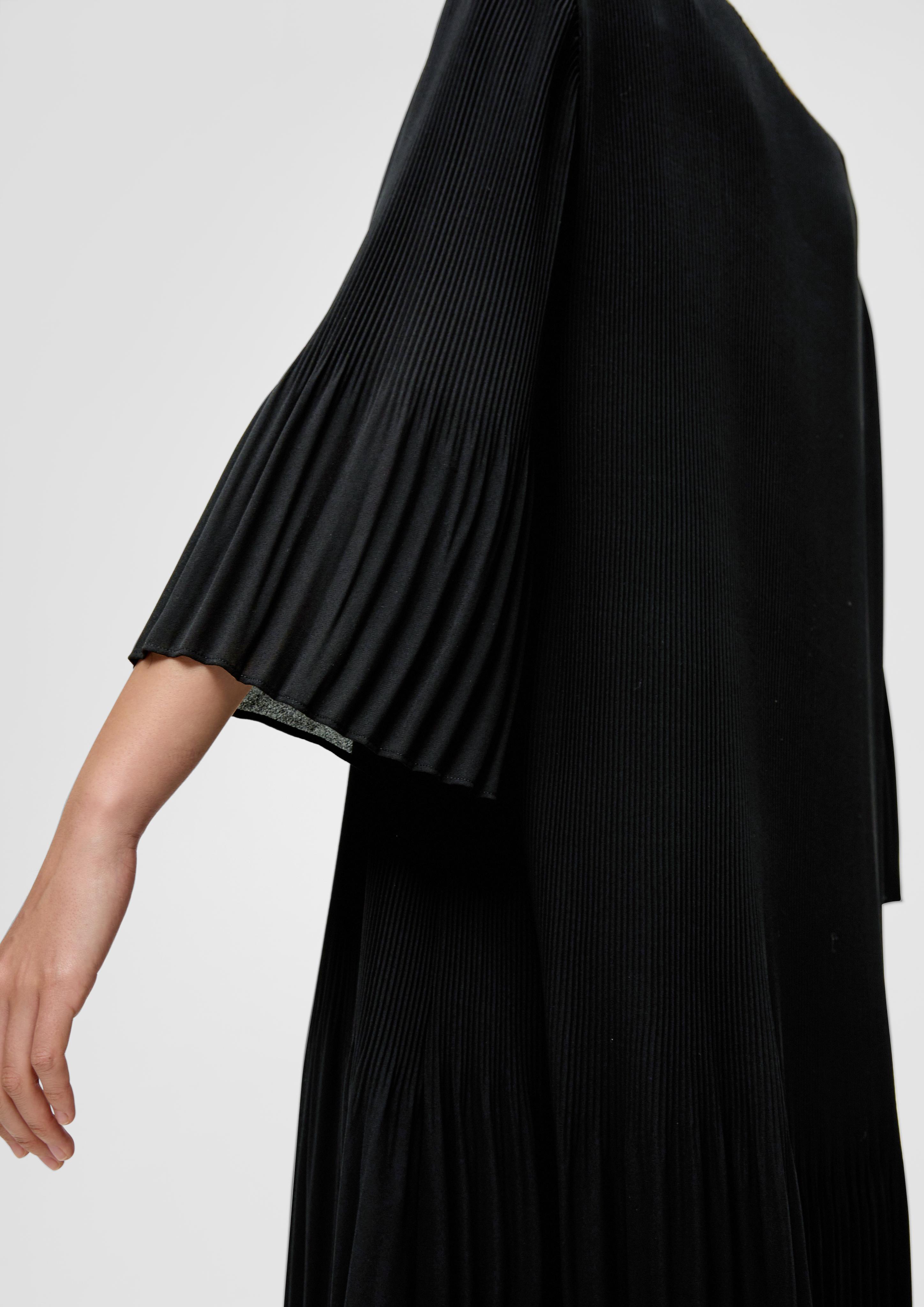 Minikleid mit Plisseefalten  2138011-9999