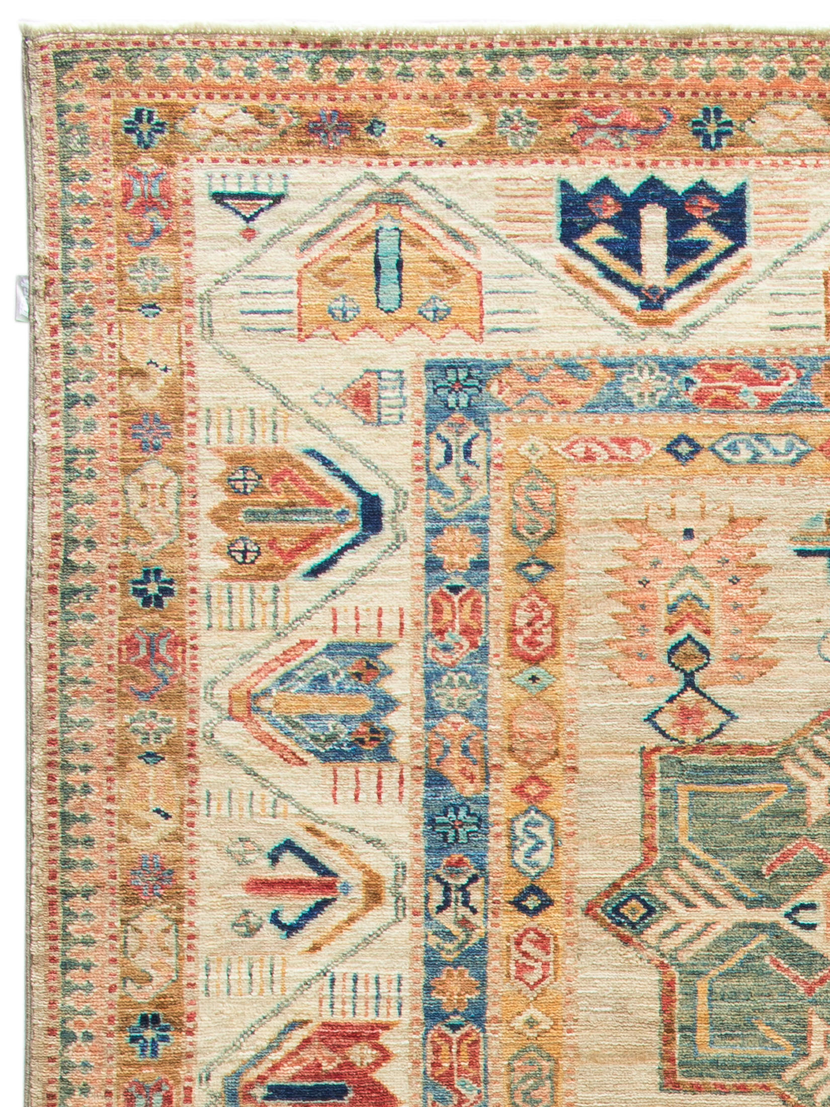 Kazak Ghazni ca. 246 x 317 cm, Unikat / Einzelstück