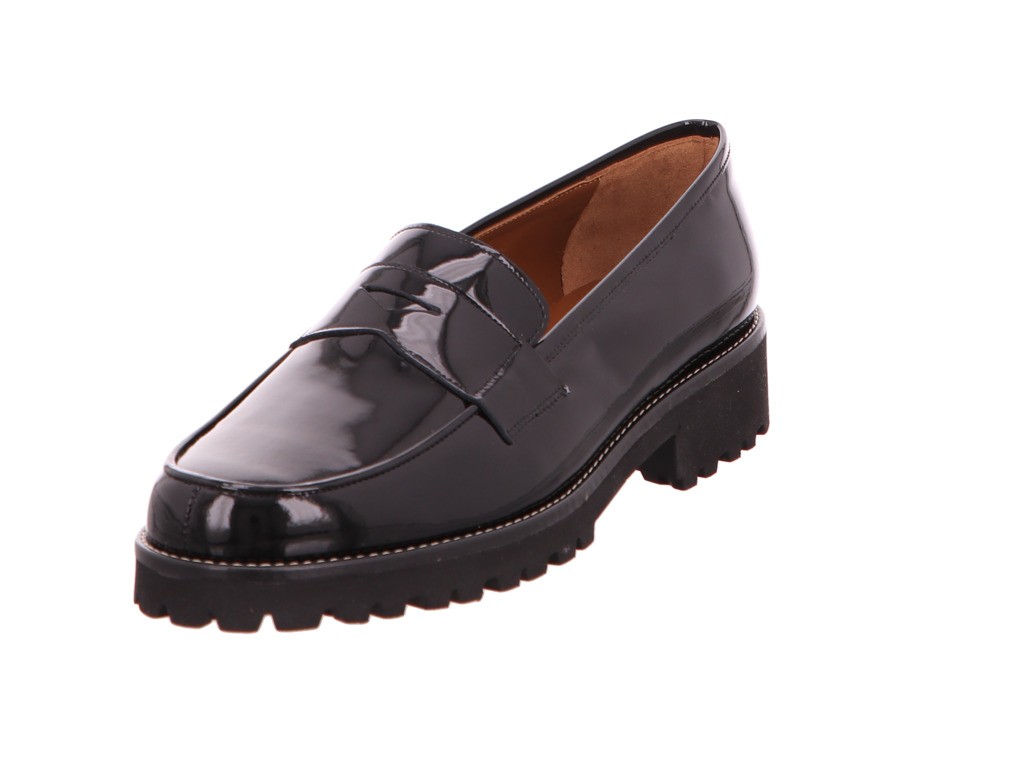 GABRIELE Sportliche Slipper schwarz