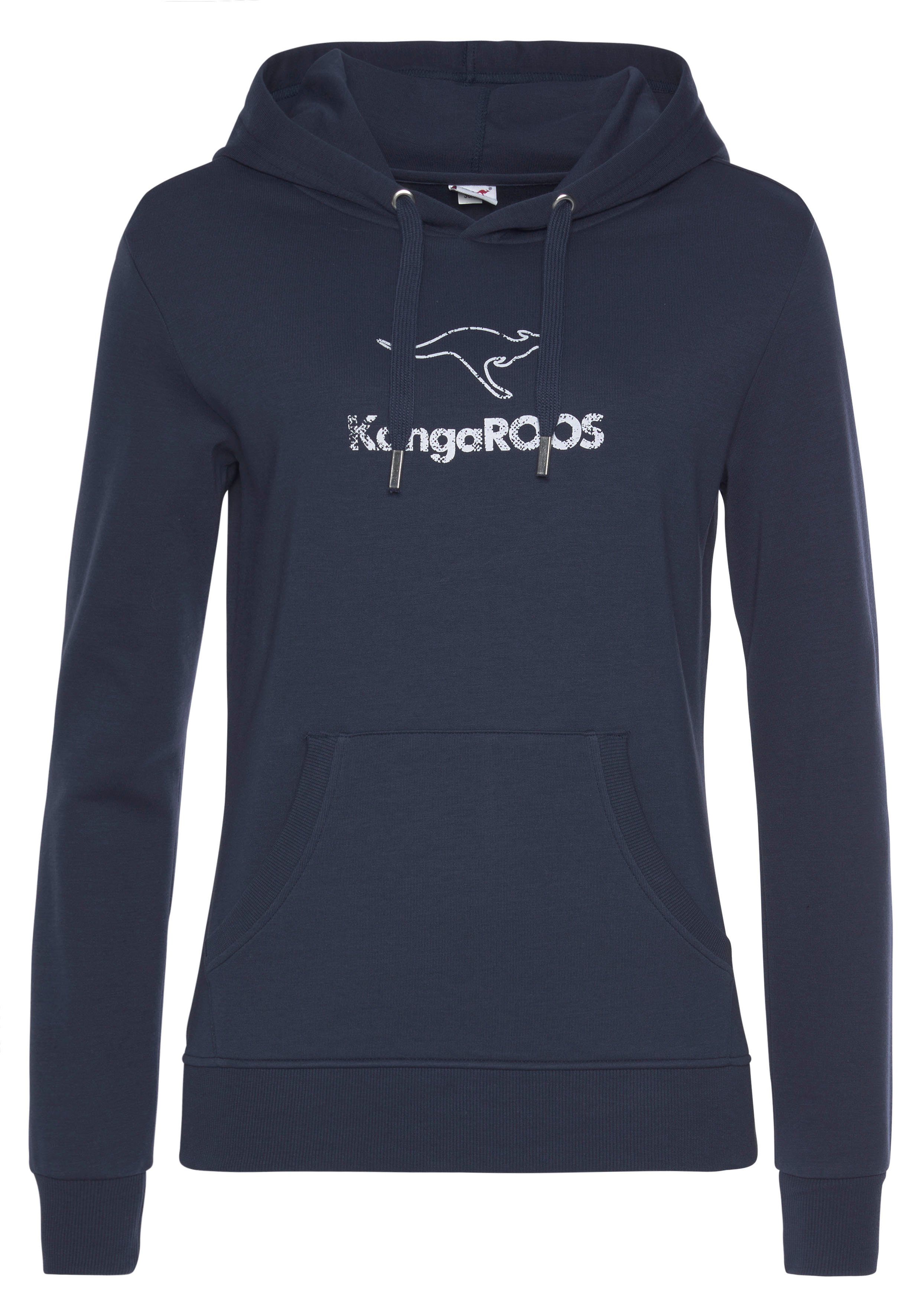 KangaROOS Hoodie mit Kängurutasche, Loungewear, Loungeanzug