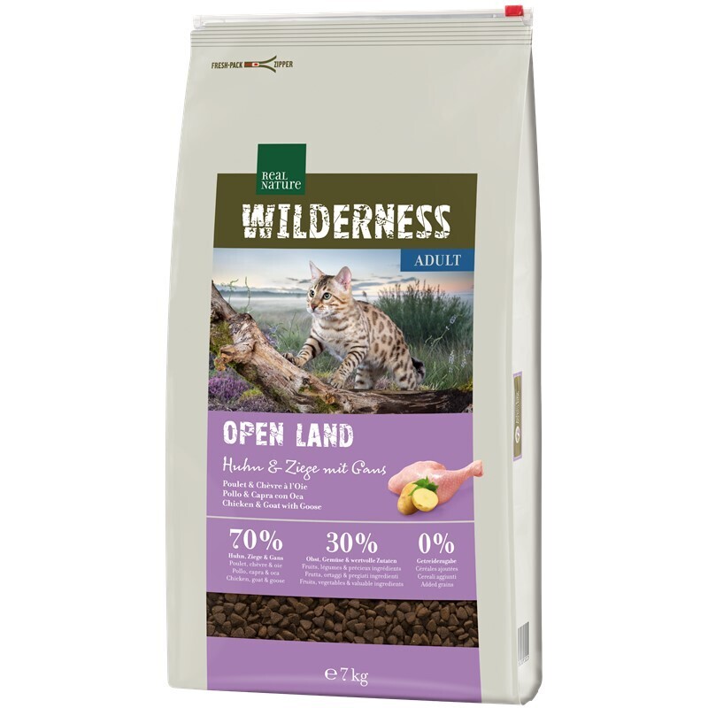 REAL NATURE Trockenfutter REAL NATURE WILDERNESS Open Land Adult 7 kg