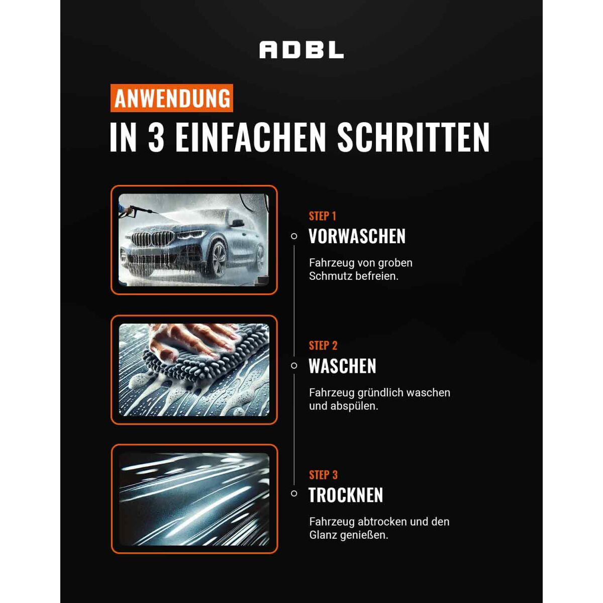 ADBL Shampoo Autoshampoo 1L