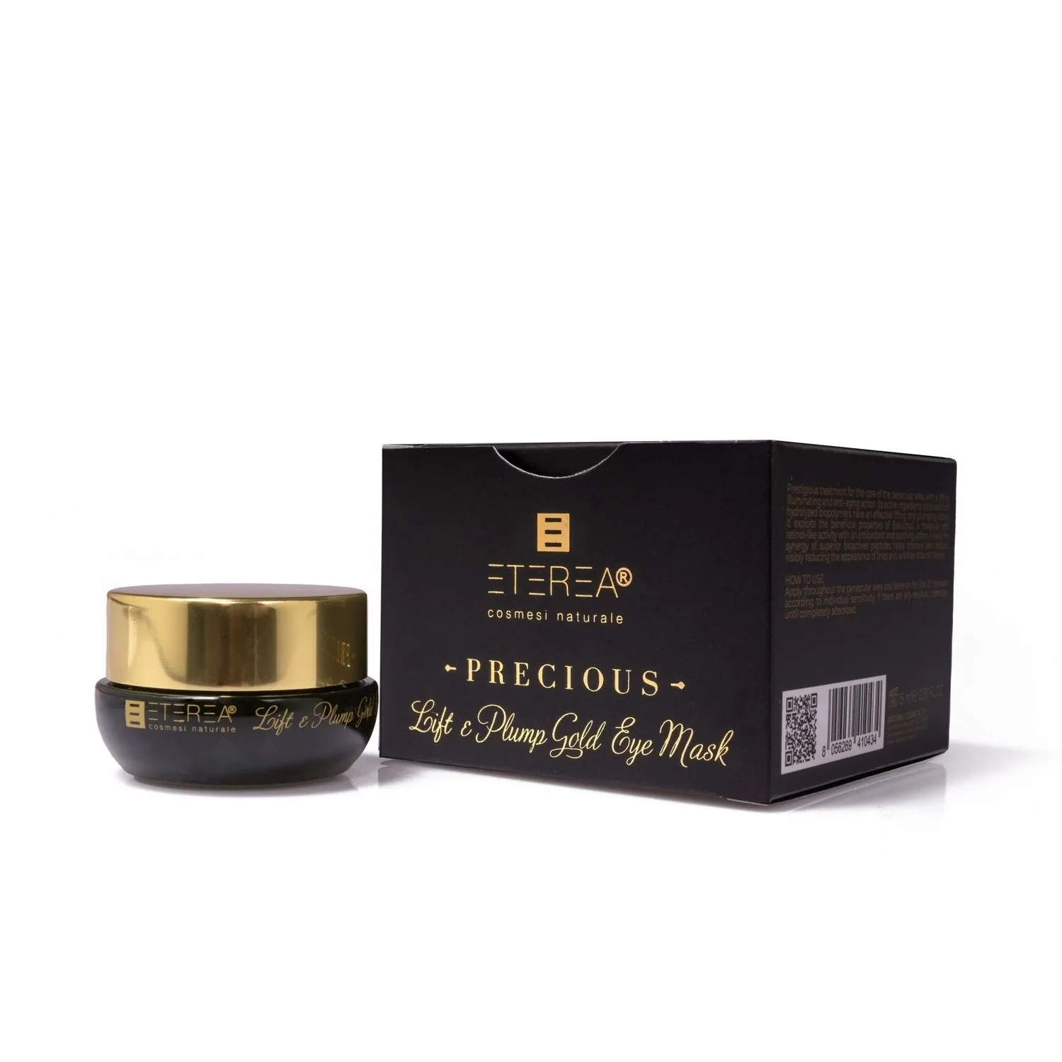 Dragocjena zlatna maska za podizanje i punjenje očiju - Maska za područje oko očiju