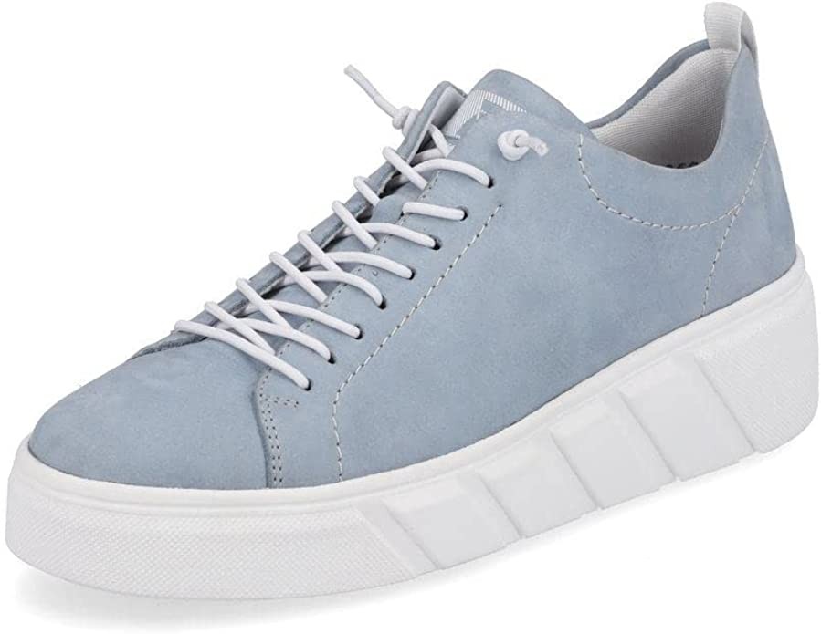 RIEKER Freizeit Schnürer blau