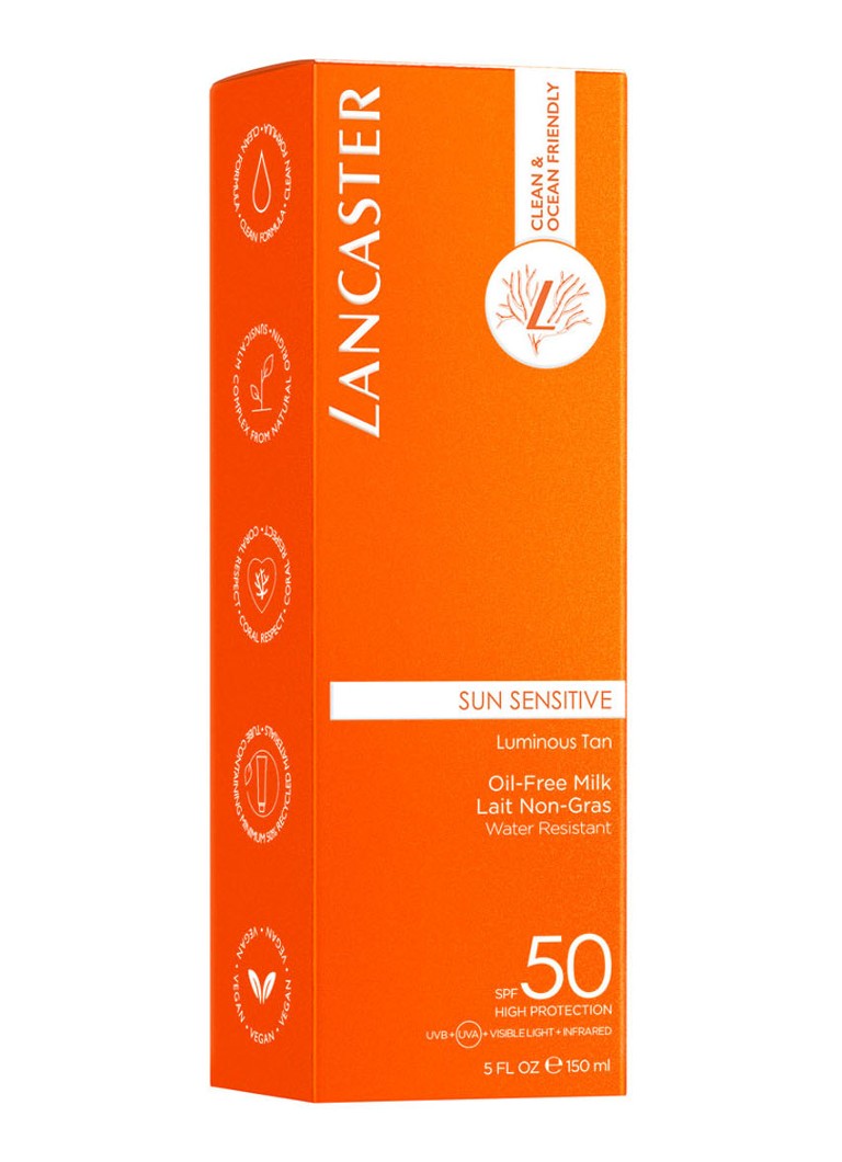Lancaster Sun Sensitive Oil-Free Milk SPF50 - sunscreen