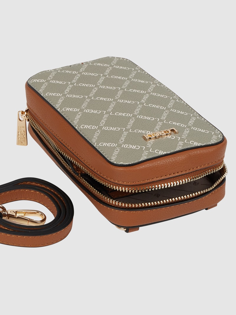 Handytasche in Leder-Optik Modell 'Filiberta' in stein