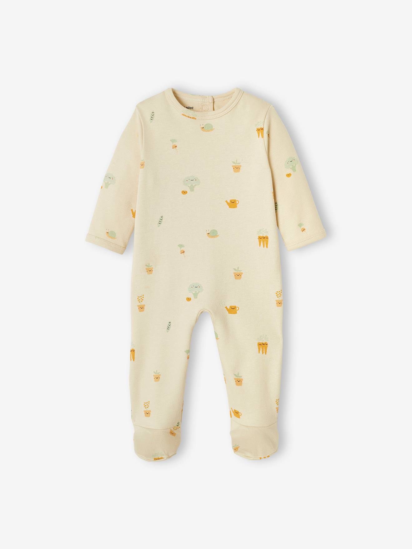 Lot de 2 dors-bien bébé garçon interlock écru