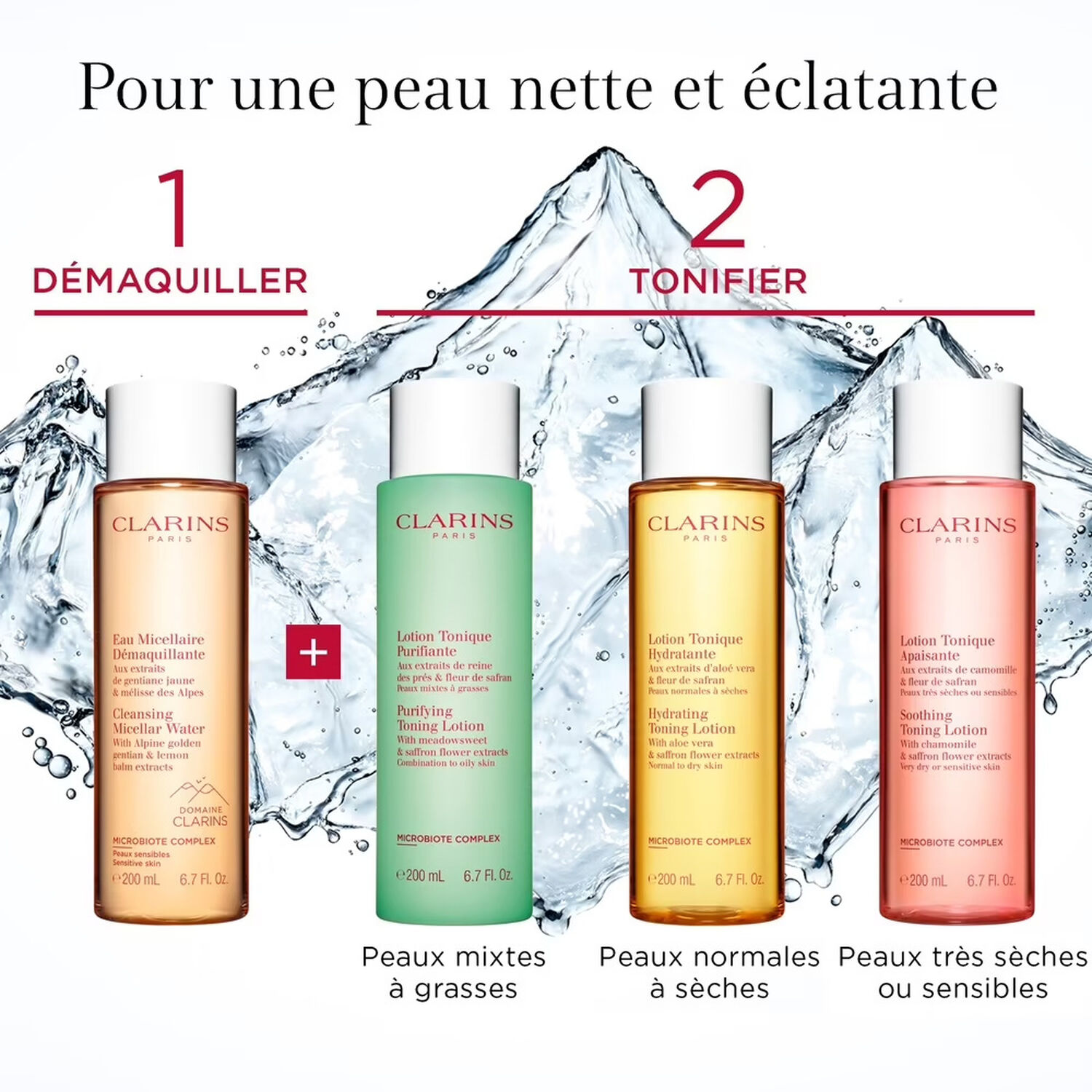 Clarins Eau Micellaire Démaquillant Sans Rinçage
