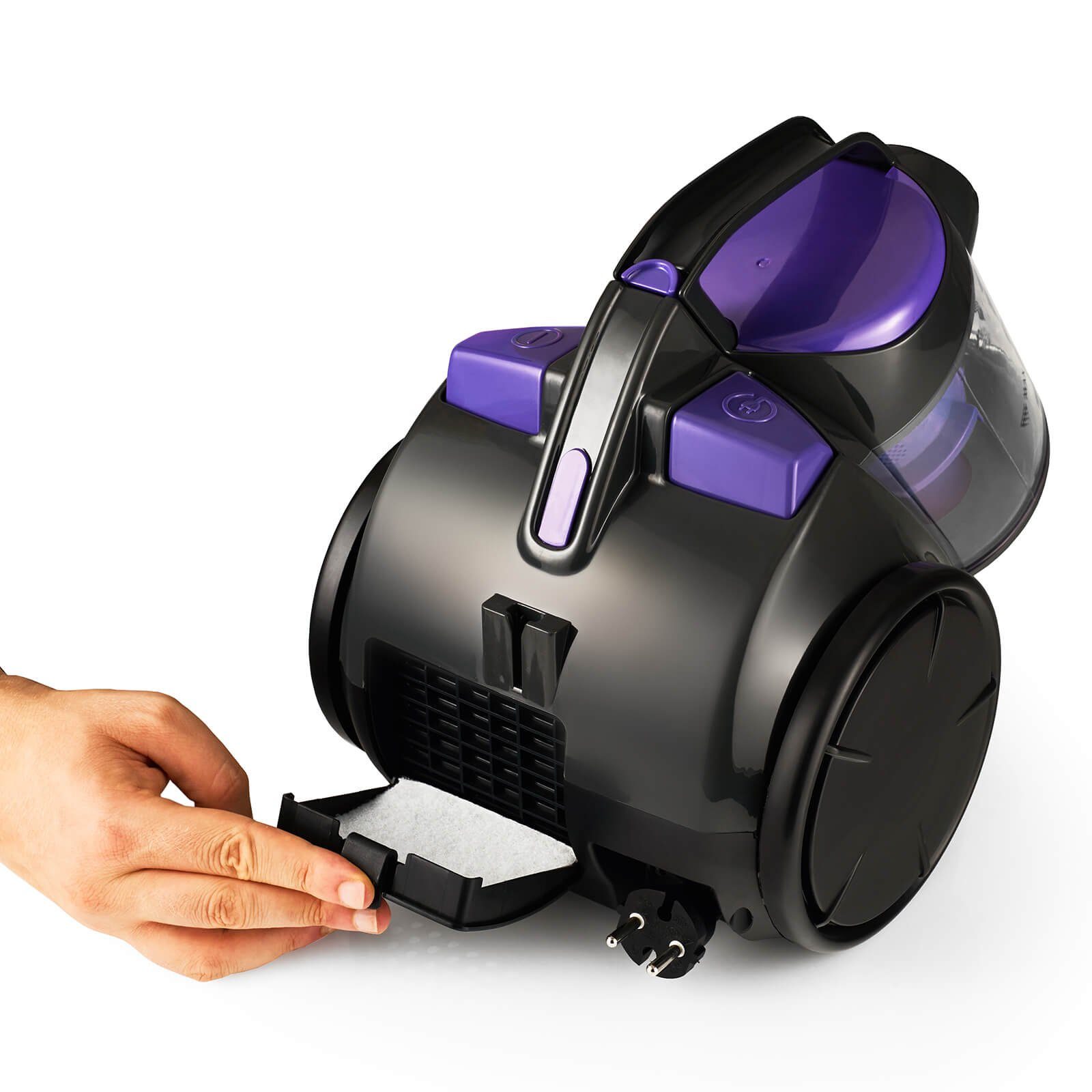 Balter Bodenstaubsauger A1, Staubsauger Beutellos, Zyklon Sauger 1000W HEPA