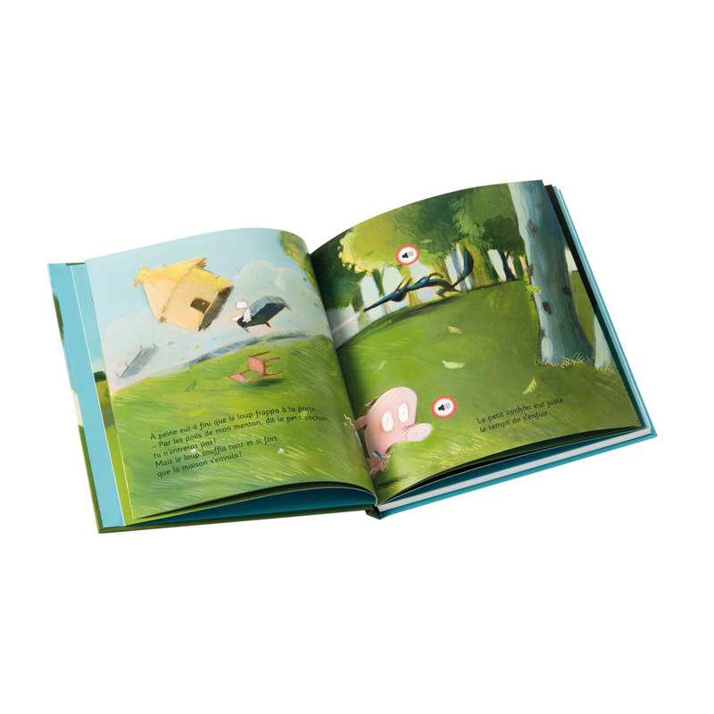 Livre sonore Les trois petits cochons - Gallimard Jeunesse