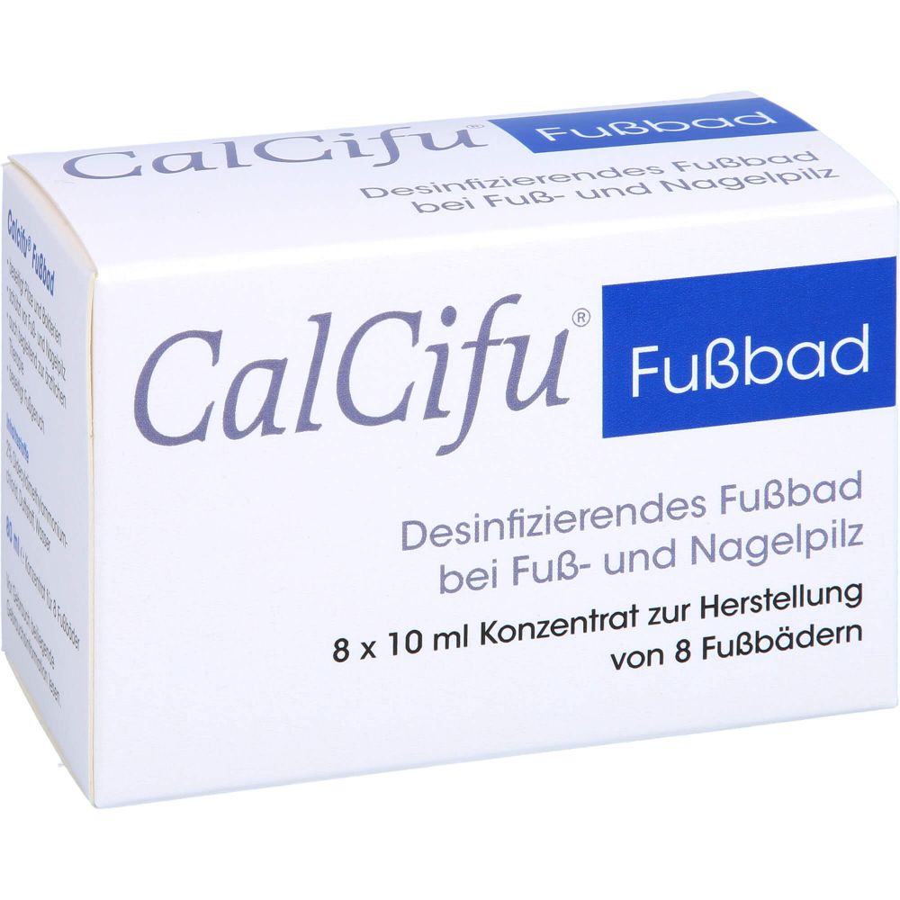 desinfizierendes Fußbad