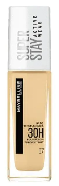 „Maybelline Super Stay Active Wear 30H“ veido makiažo pagrindas, 07 Classic Beige