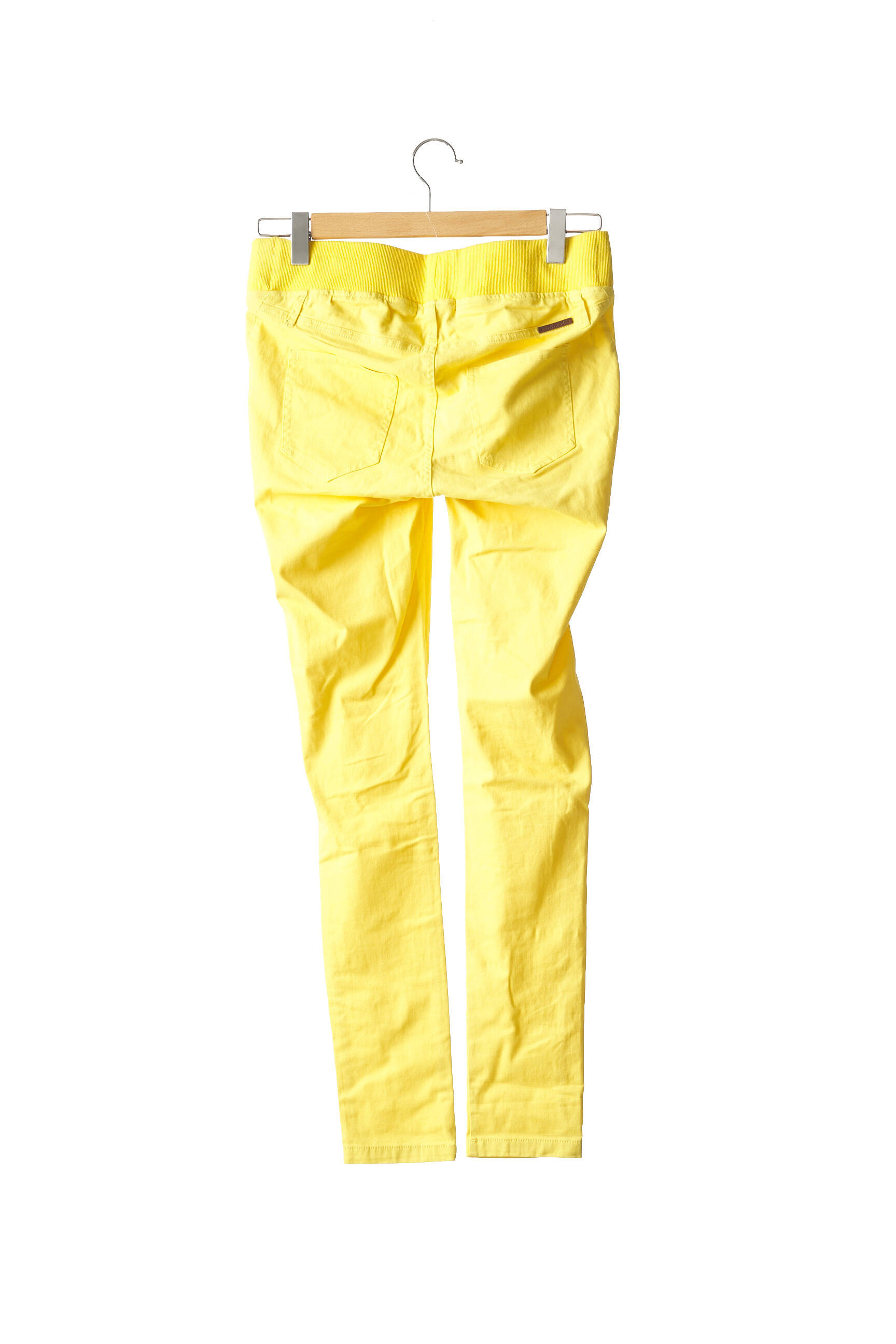 Ohma   Pantalons Maternite Femme couleur jaune
