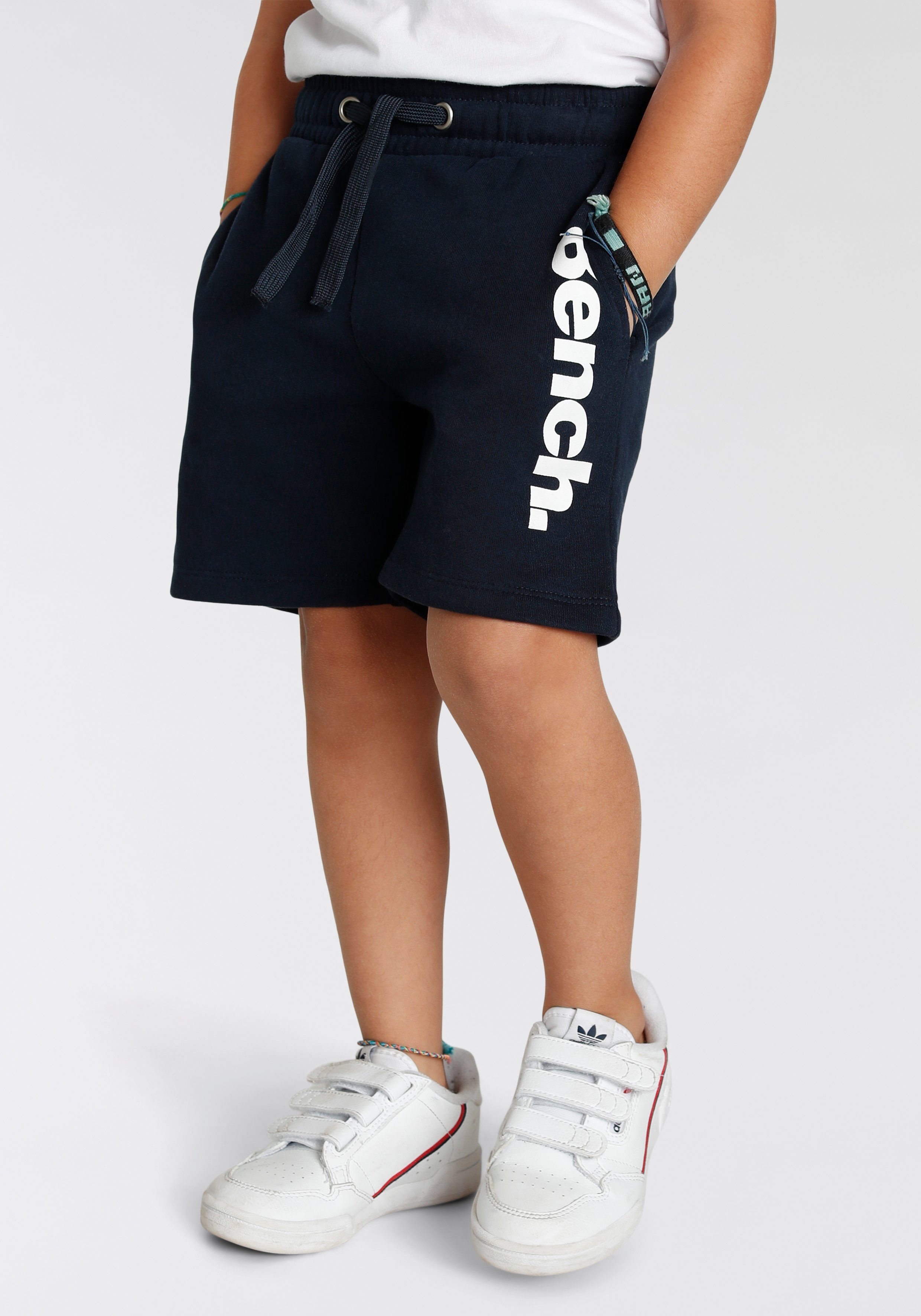 Bench. Sweatbermudas (Packung, 2-tlg., 2er-Pack) mit Logo-Druck