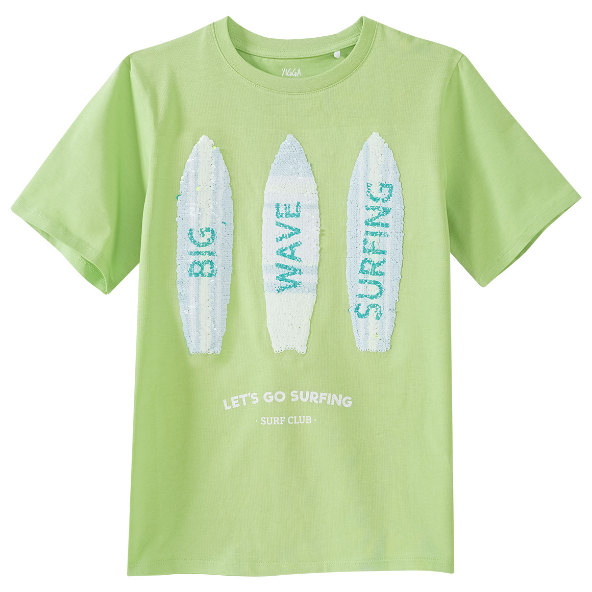 Jungen T-Shirt mit Wendepailletten