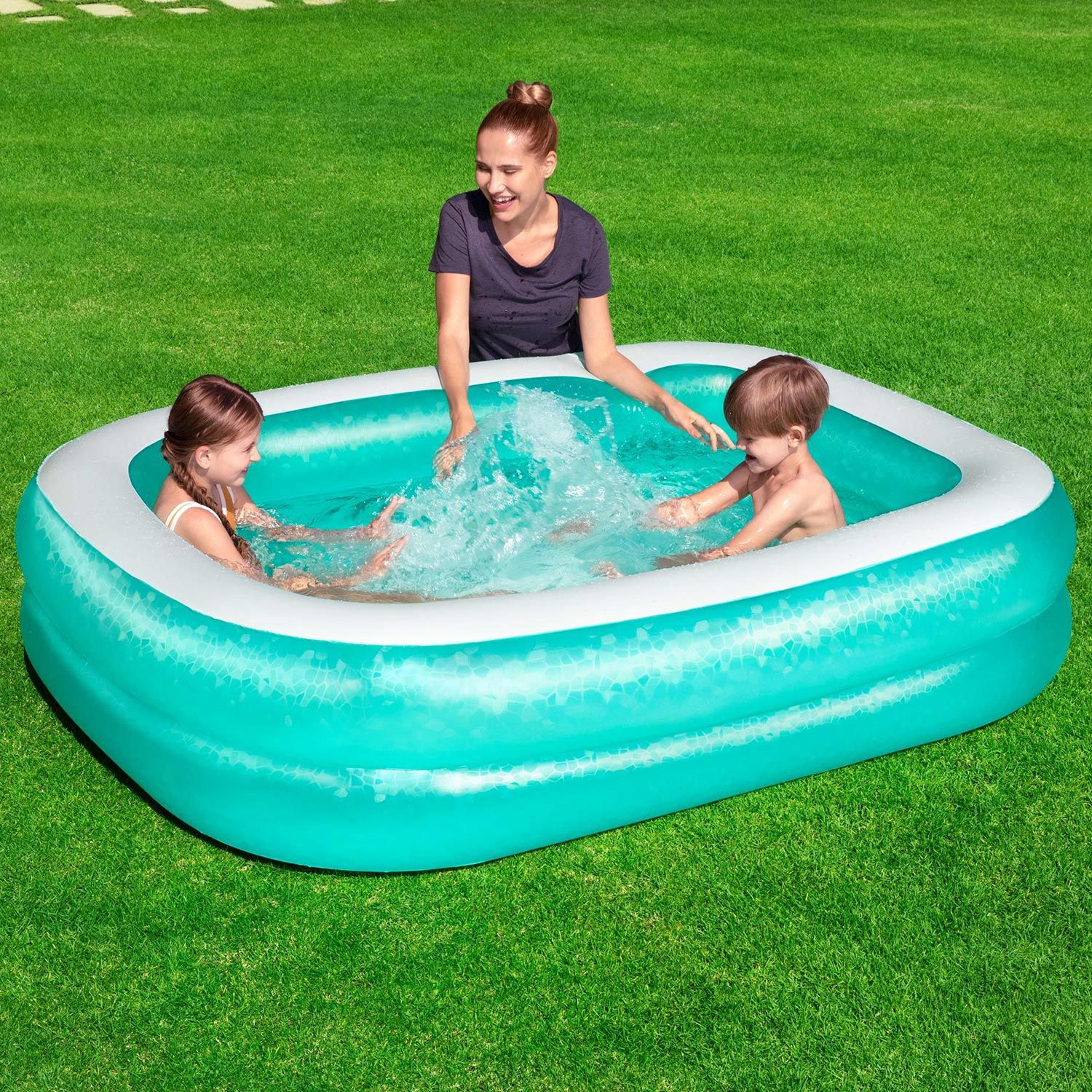 Bestway 201 x 150 cm aufblasbarer Familienpool