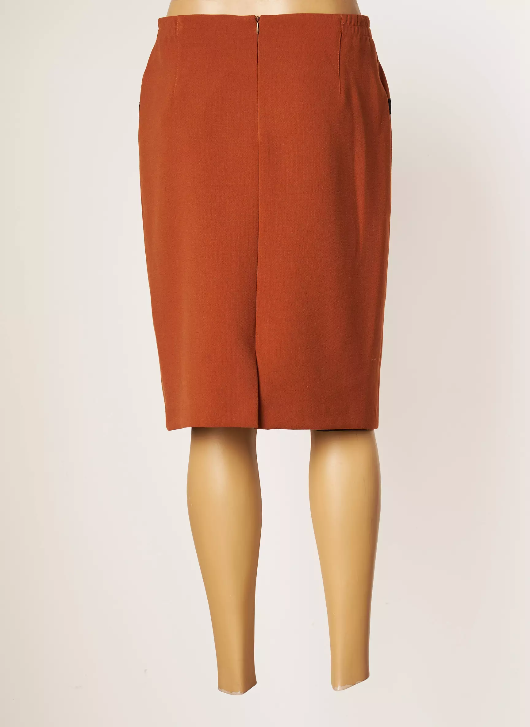 Jumfil Jupes Mi Longues Femme couleur marron