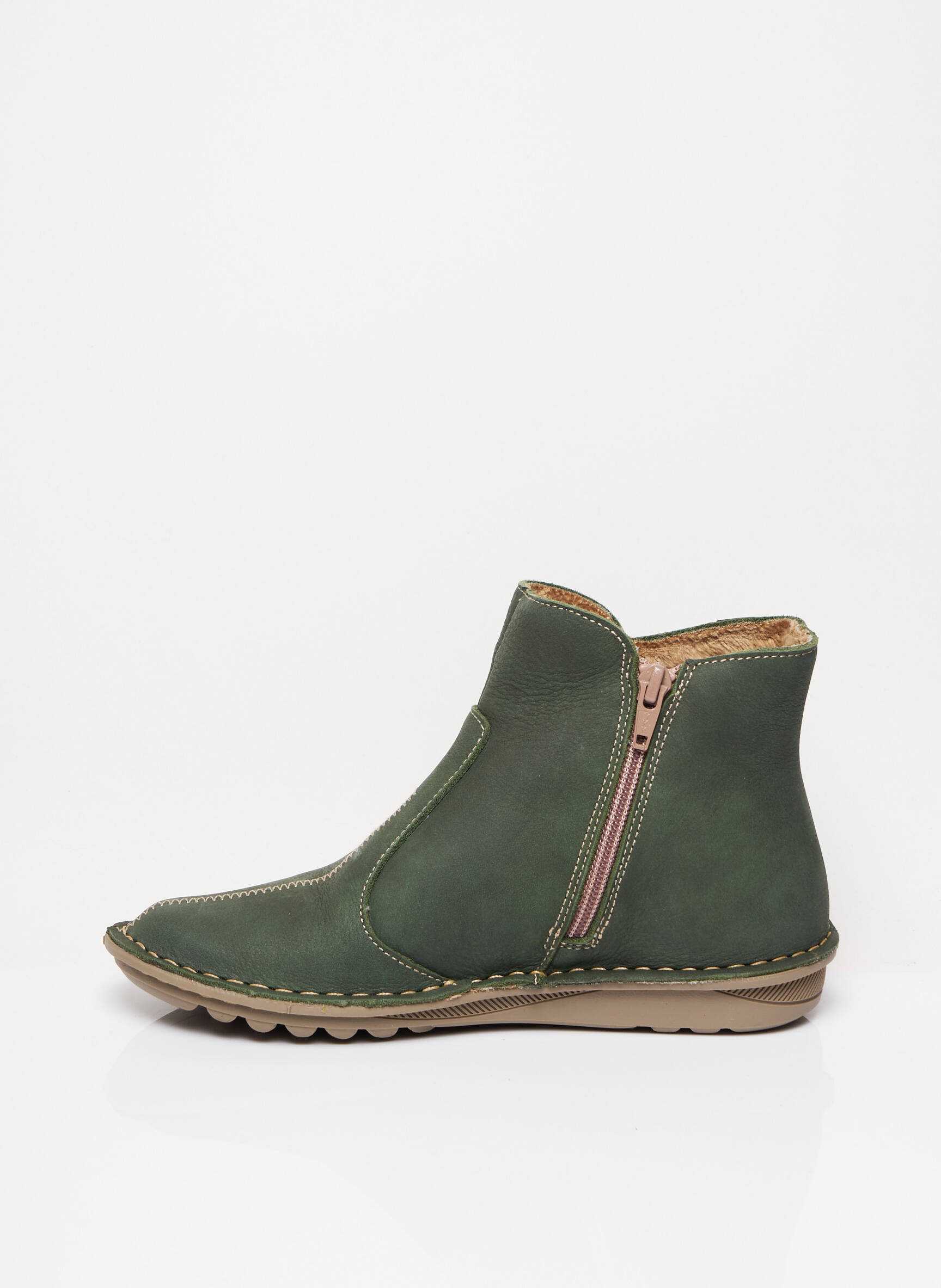 On Foot Bottines Femme couleur vert