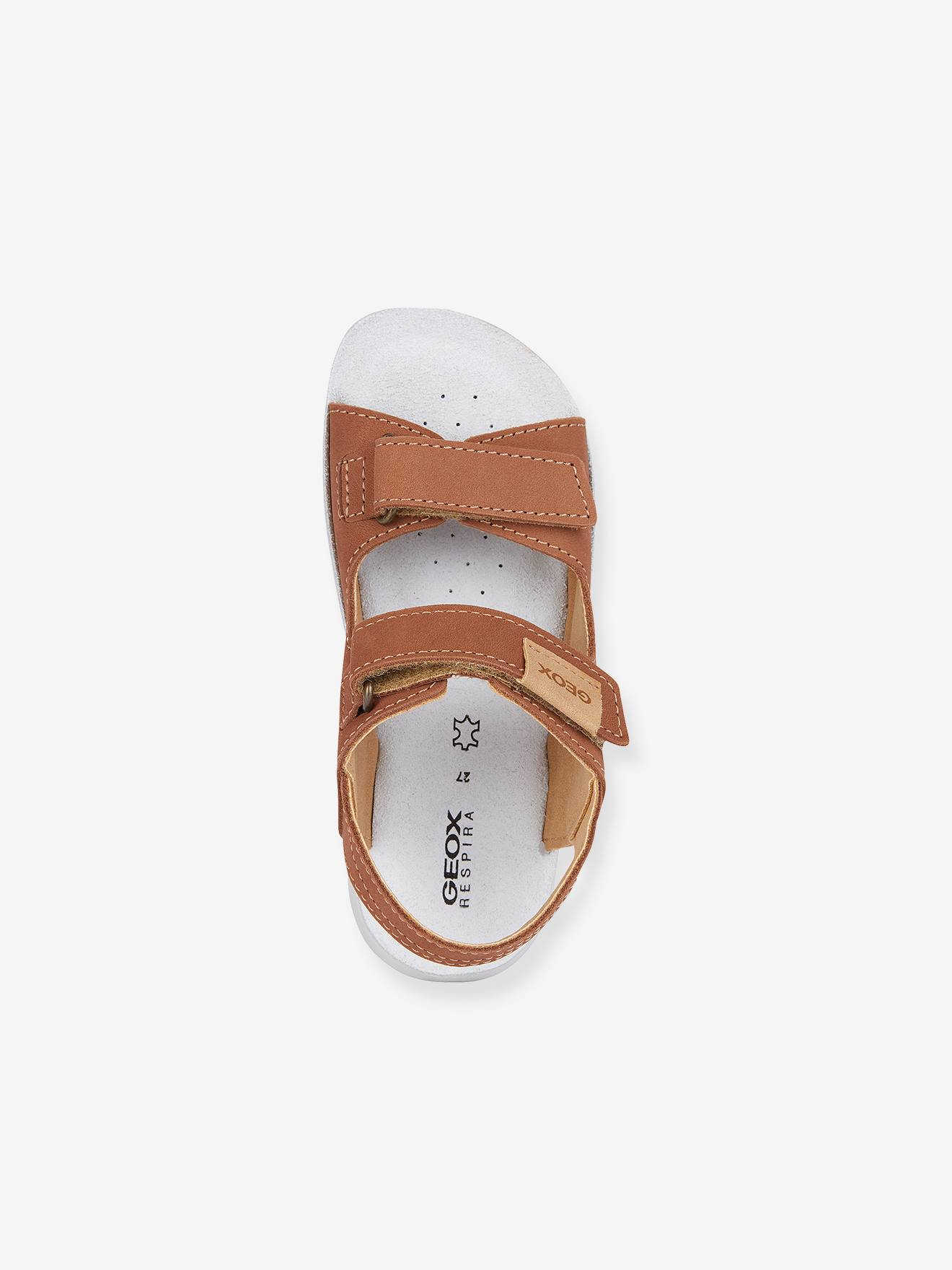 Geox Kinder Sandalen J45GQC Light Floppy GEOX - kaffee