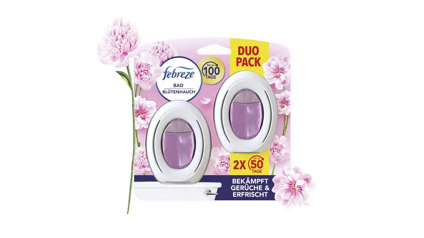 Febreze Bad Lufterfrischer Blütenhauch Duo 15 ml